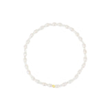 Cause We Care-Oval Pearl Miyuki Bracelet | 4mm-Bracelets-14k Gold-fill-Blue Ruby Jewellery-Vancouver Canada