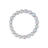 Cause We Care-Pearl Bracelet | 9mm-Bracelets-Sterling Silver-Blue Ruby Jewellery-Vancouver Canada