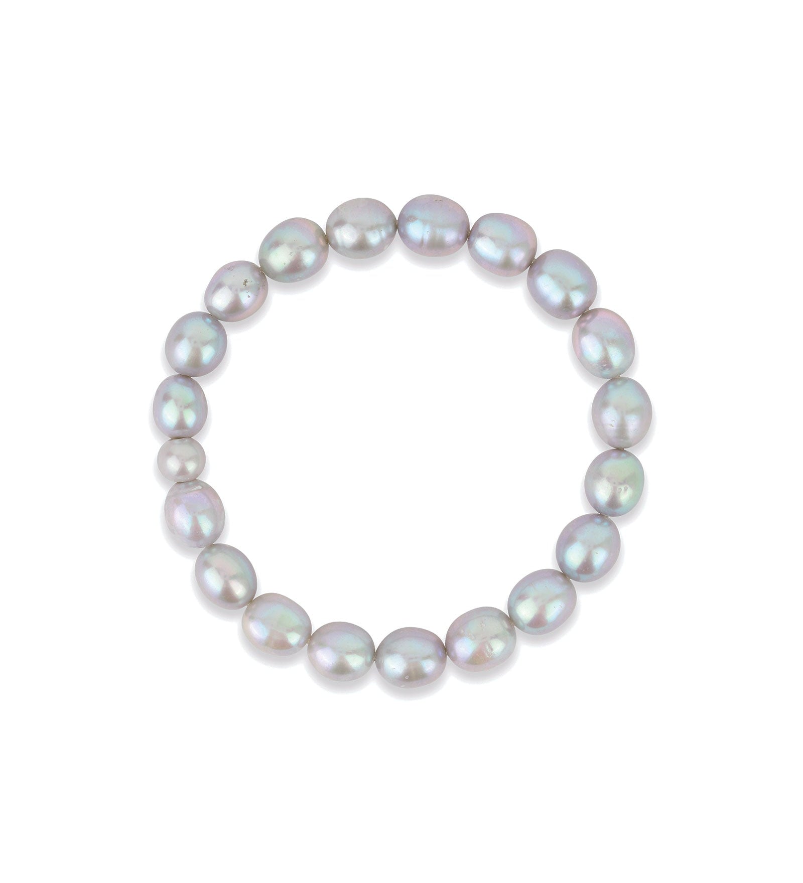 Cause We Care-Pearl Bracelet | 9mm-Bracelets-Sterling Silver-Blue Ruby Jewellery-Vancouver Canada