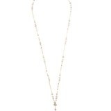 Chan Luu-Pearl Penina Pendant Necklace-Necklaces-18k Gold Vermeil-Blue Ruby Jewellery-Vancouver Canada