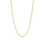 Zoe Chicco-Small Diamond Cut Box Chain-Necklaces-14k Yellow Gold-Blue Ruby Jewellery-Vancouver Canada