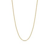 Zoe Chicco-Small Diamond Cut Box Chain-Necklaces-14k Yellow Gold-Blue Ruby Jewellery-Vancouver Canada