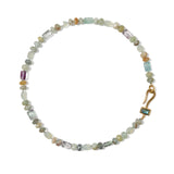 Chan Luu-Solstice Necklace-Necklaces-18k Gold Vermeil, Aquamarine-Blue Ruby Jewellery-Vancouver Canada