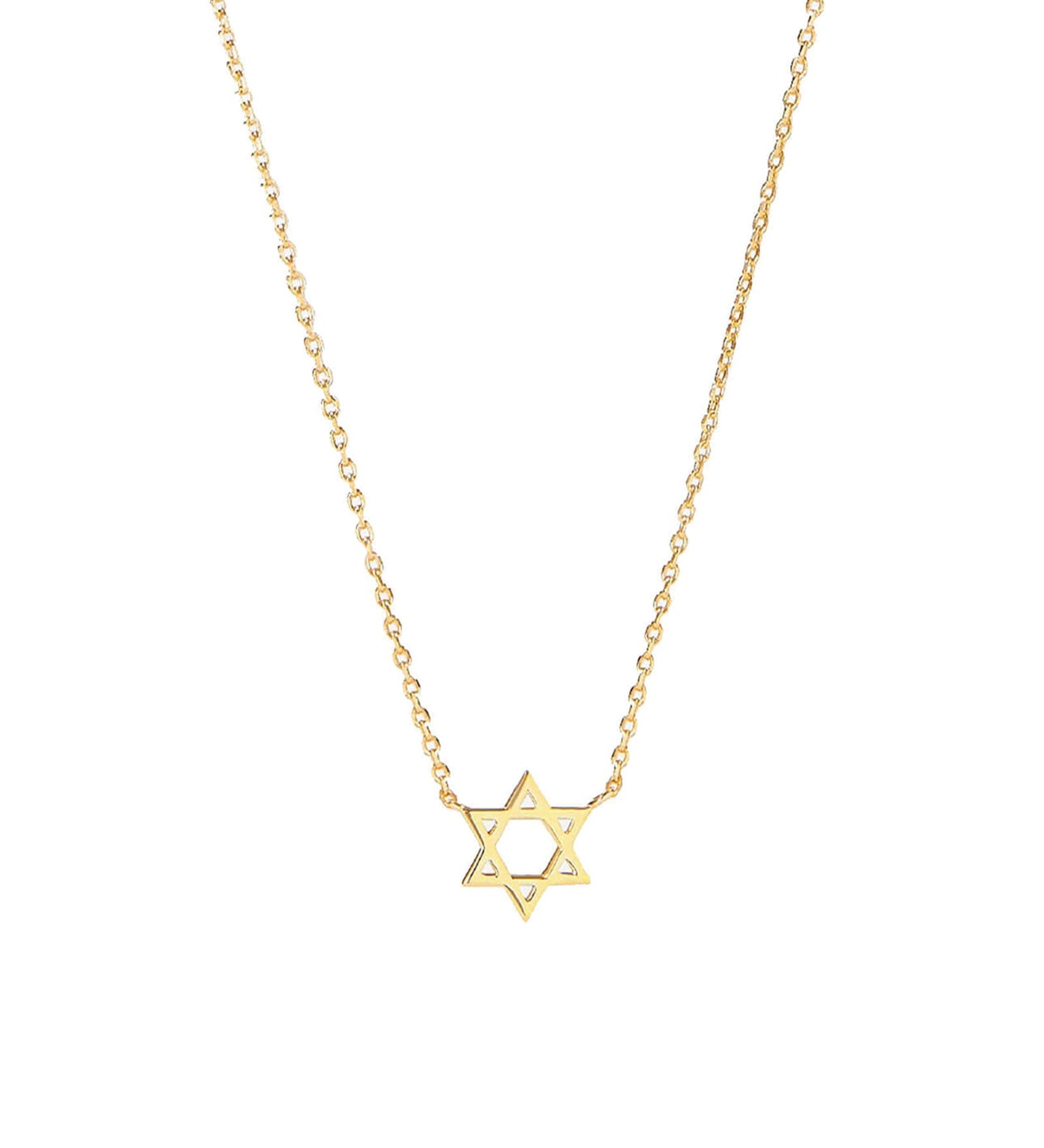 Quiet Icon-Star of David Necklace-Necklaces-14k Gold Vermeil-Blue Ruby Jewellery-Vancouver Canada