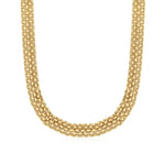 Luv AJ-The Dries Chain Necklace-Necklaces-18k Gold Plated-Blue Ruby Jewellery-Vancouver Canada