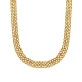 Luv AJ-The Dries Chain Necklace-Necklaces-18k Gold Plated-Blue Ruby Jewellery-Vancouver Canada