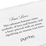 Pyrrha-True Love 14k Gold Talisman-Necklaces-14k Yellow Gold-Blue Ruby Jewellery-Vancouver Canada