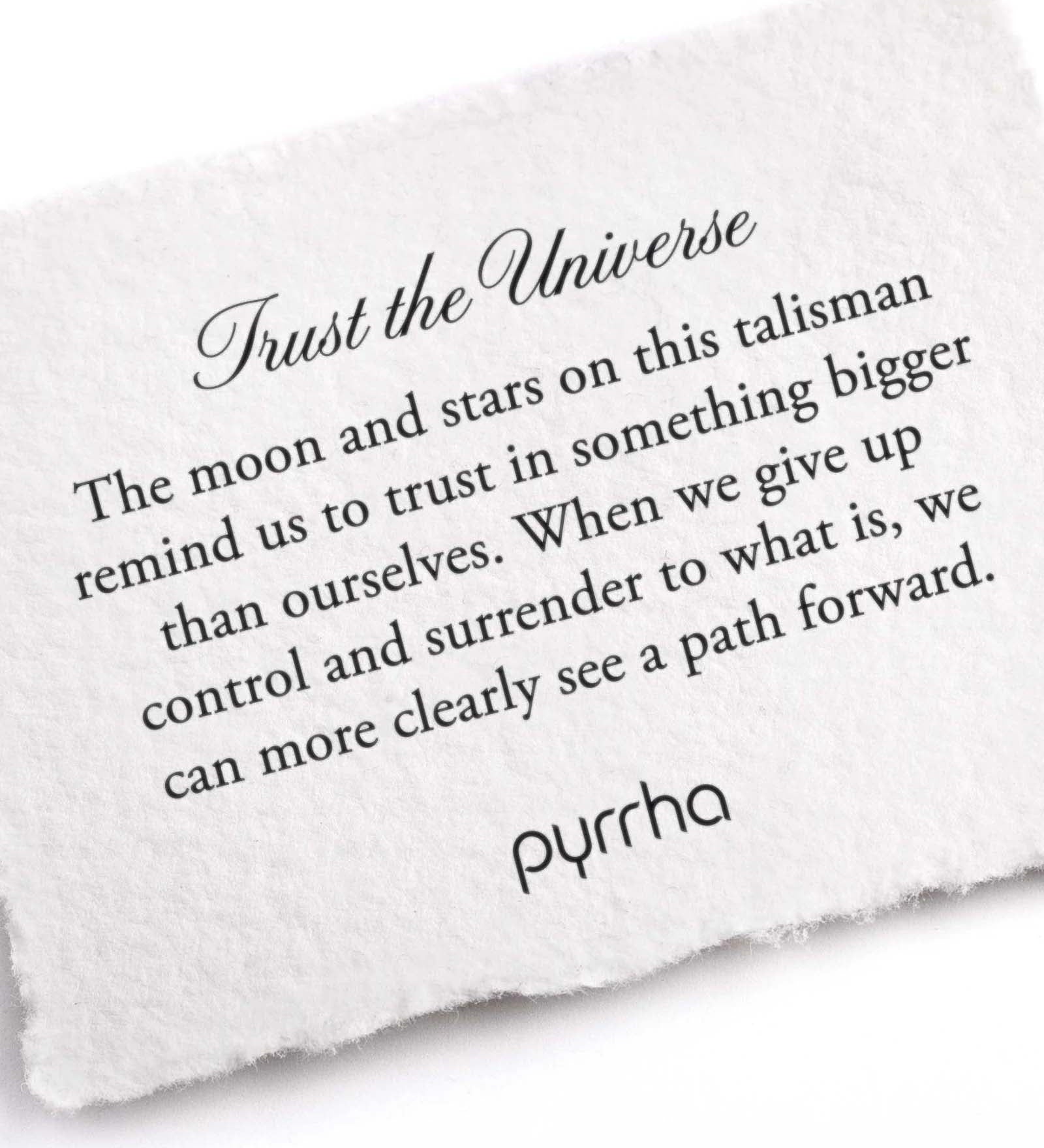 Pyrrha-Trust The Universe Necklace-Necklaces-Blue Ruby Jewellery-Vancouver Canada