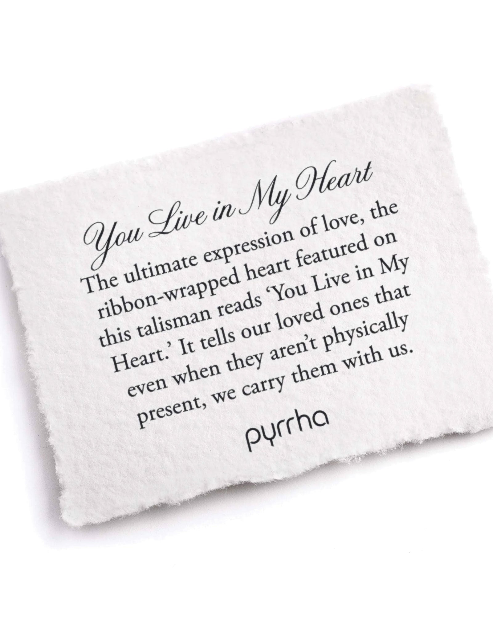 Pyrrha-You Live In My Heart 14k Signature Talisman-Necklaces-14k Yellow Gold-Blue Ruby Jewellery-Vancouver Canada